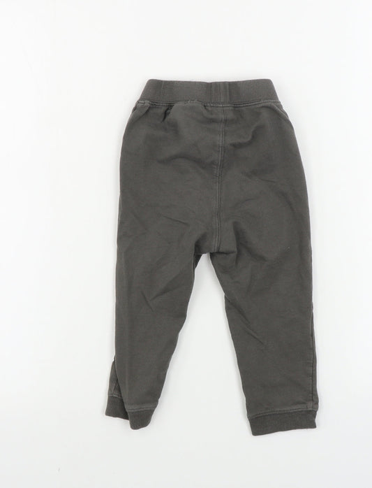 H&M  Girls Brown   Sweatpants Trousers Size 2 Years