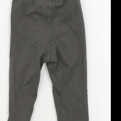 H&M  Girls Brown   Sweatpants Trousers Size 2 Years