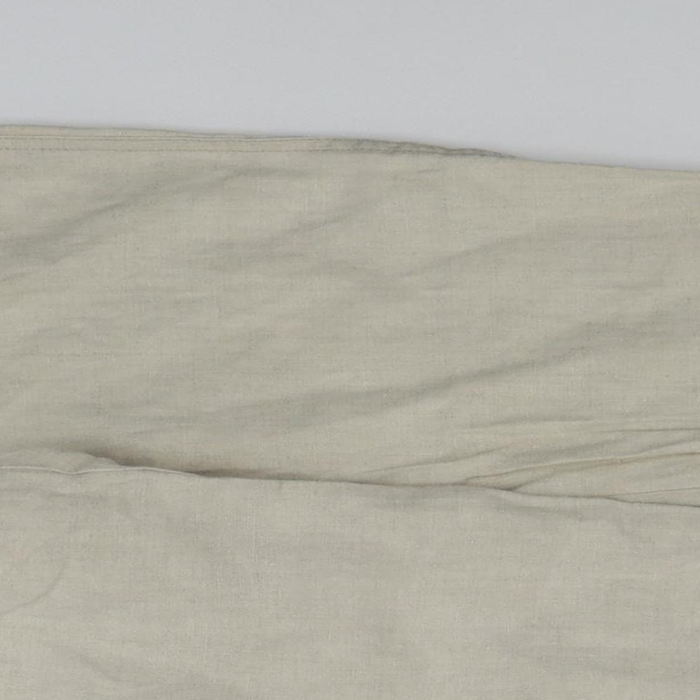 Womens UK Size 28 in in wear Regular Fit  Beige Trousers