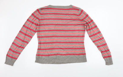 Womens UK Size 14 BHS Grey Pullover Jumper