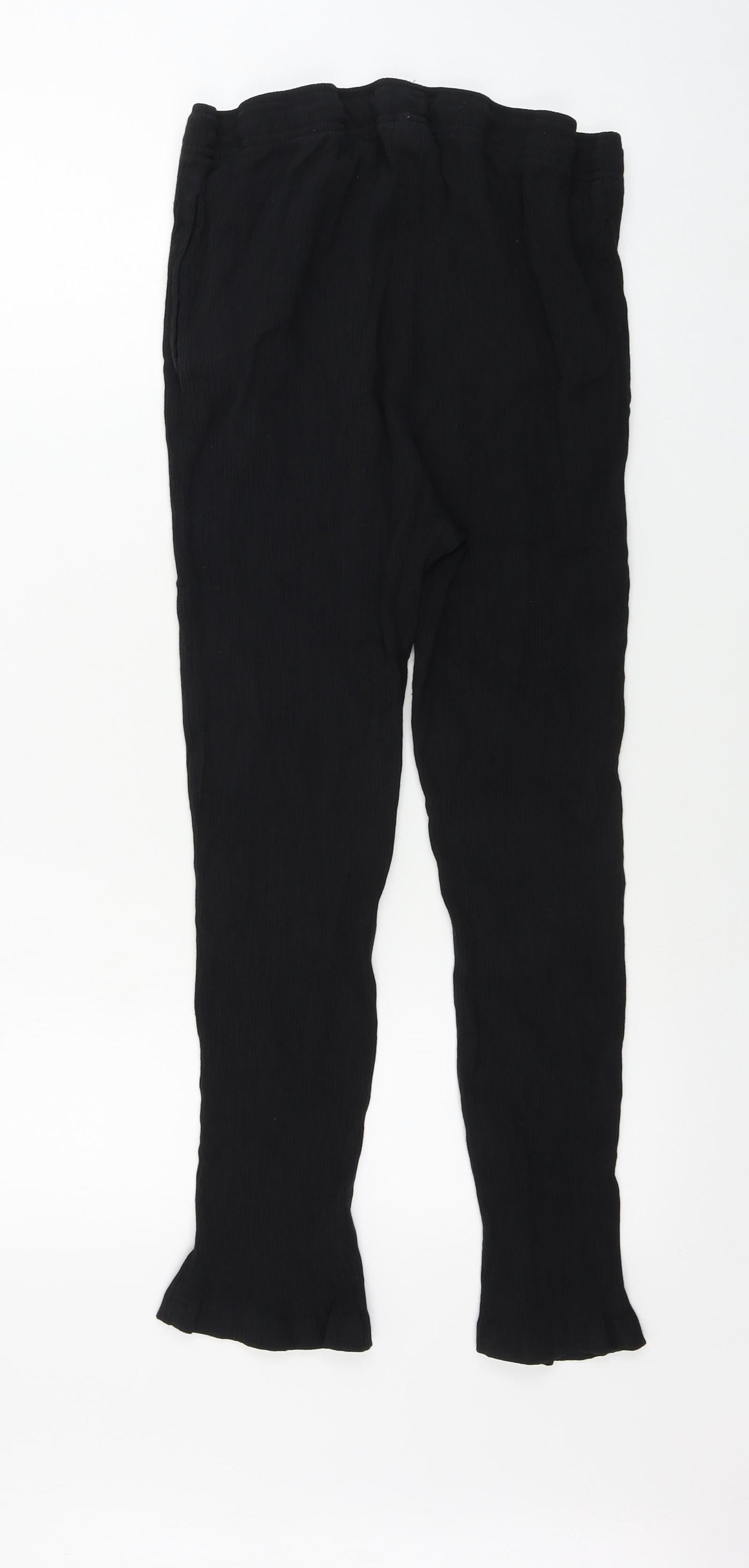 Womens UK Size 12 Damart Regular Fit  Black Trousers