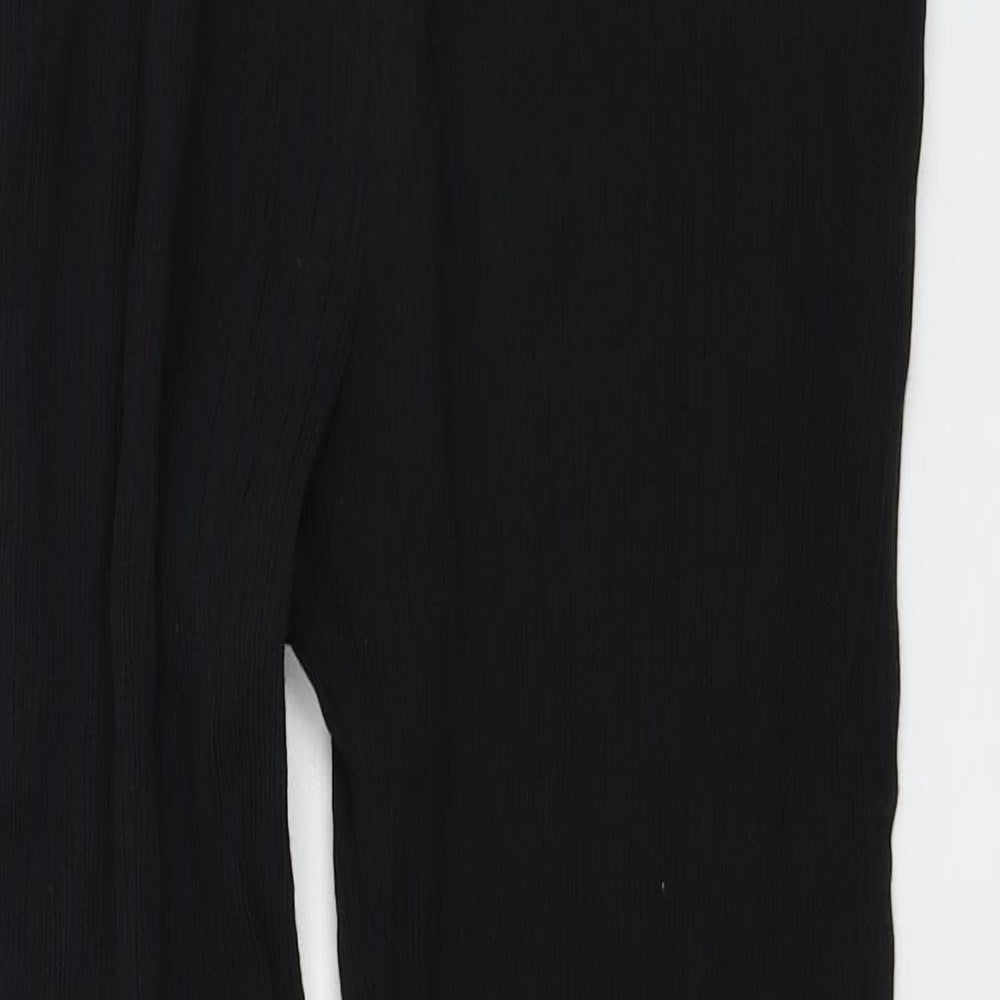 Womens UK Size 12 Damart Regular Fit  Black Trousers