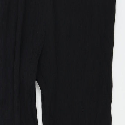 Womens UK Size 12 Damart Regular Fit  Black Trousers