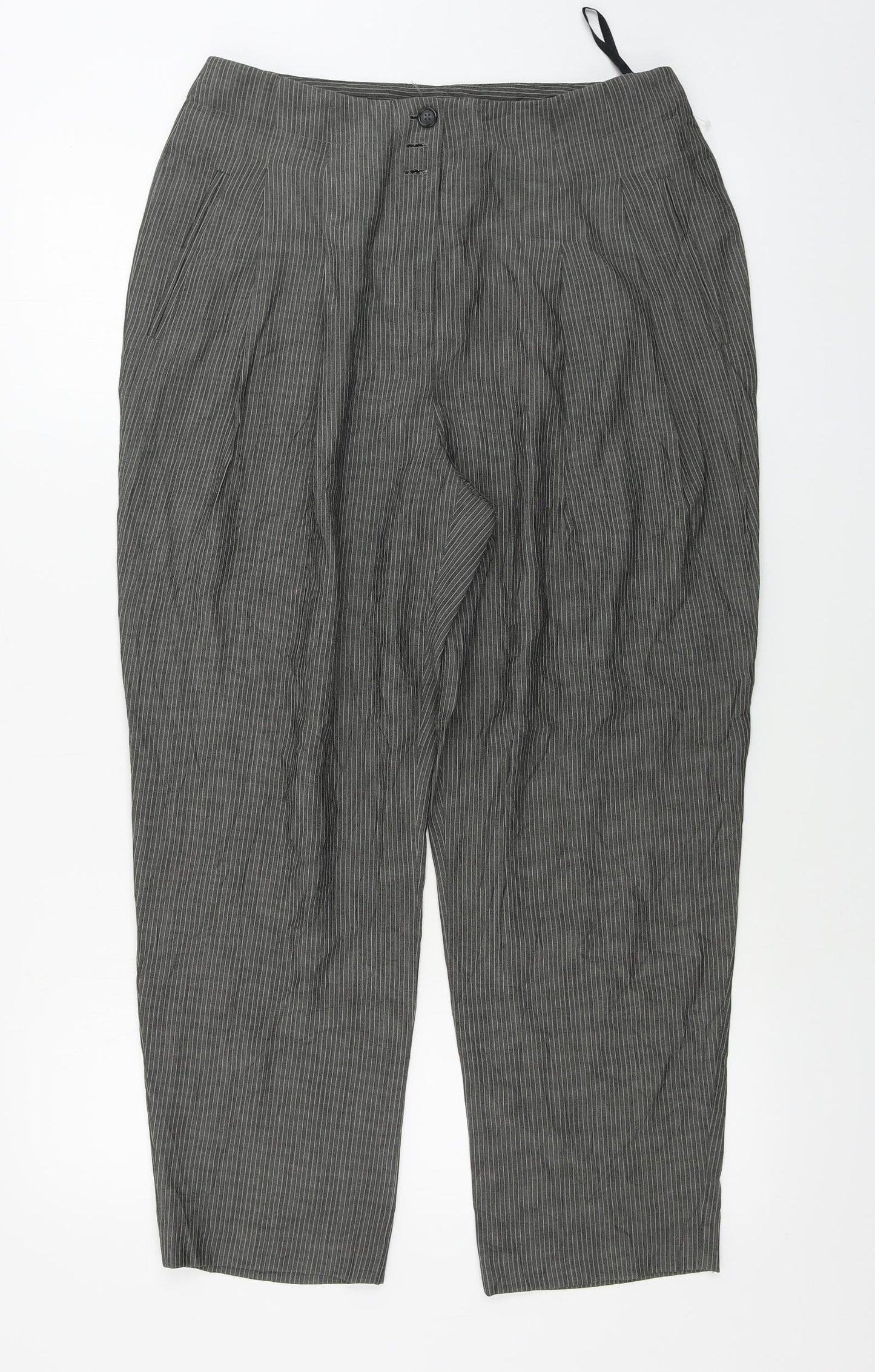 Womens UK Size 12 Phase Eight Regular Fit  Grey Trousers