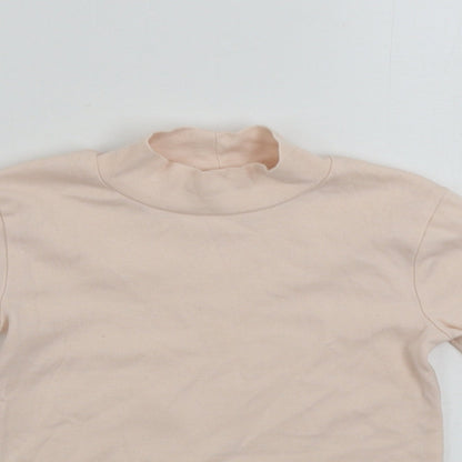 George  Girls Pink   Basic T-Shirt Size 4-5 Years
