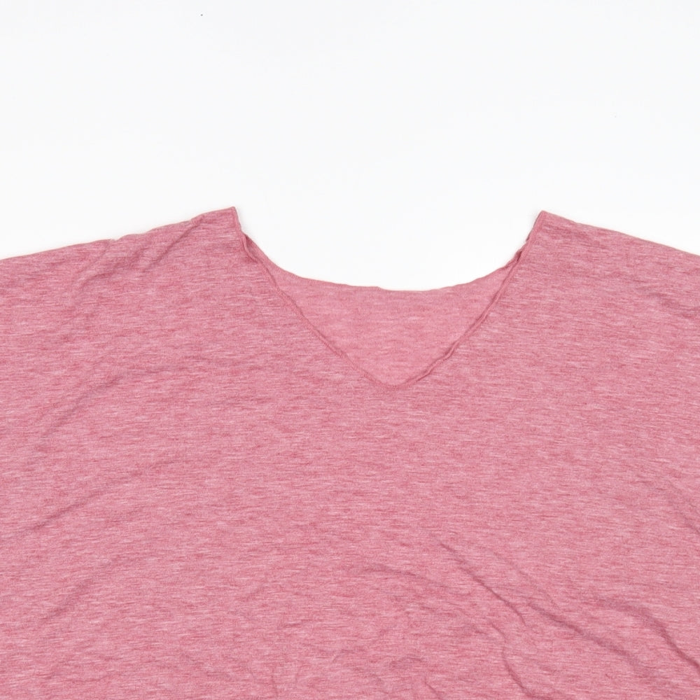 SheIn Womens Red   Basic T-Shirt Size L