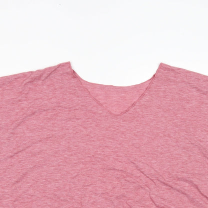 SheIn Womens Red   Basic T-Shirt Size L