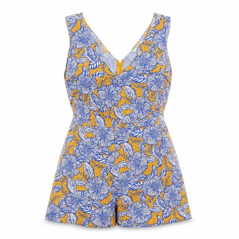 George Womens Multicoloured Floral  Romper One-Piece Size 16