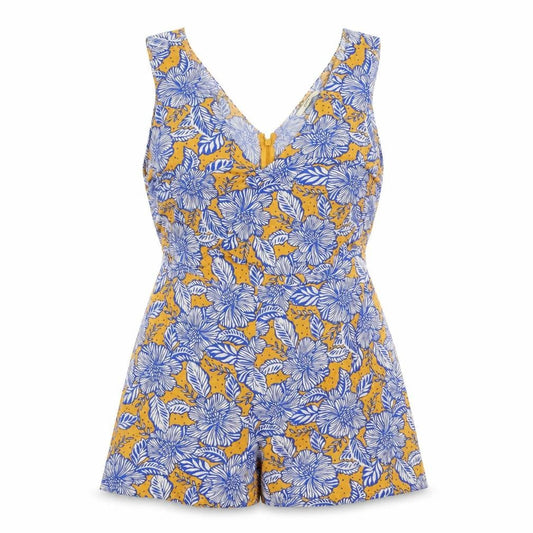 George Womens Multicoloured Floral  Romper One-Piece Size 16