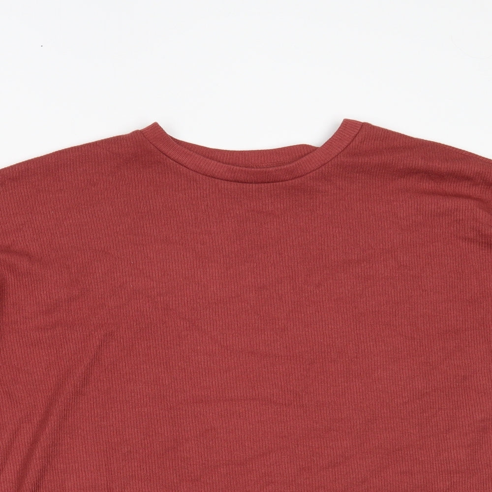 Primark Womens Red   Basic Polo Size M