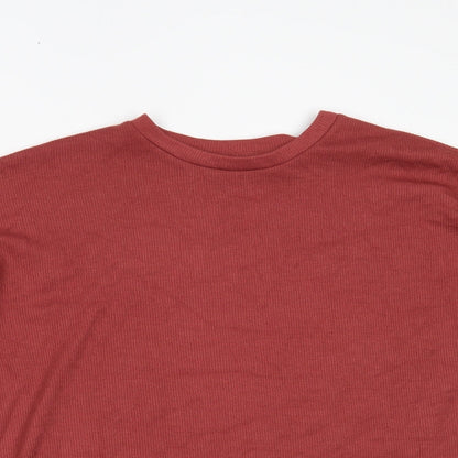 Primark Womens Red   Basic Polo Size M