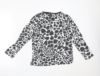 NEXT Girls Multicoloured Animal Print  Pullover Jumper Size 12 Years