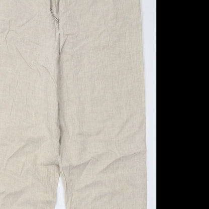 godske Womens Beige   Trousers  Size 16 L32 in