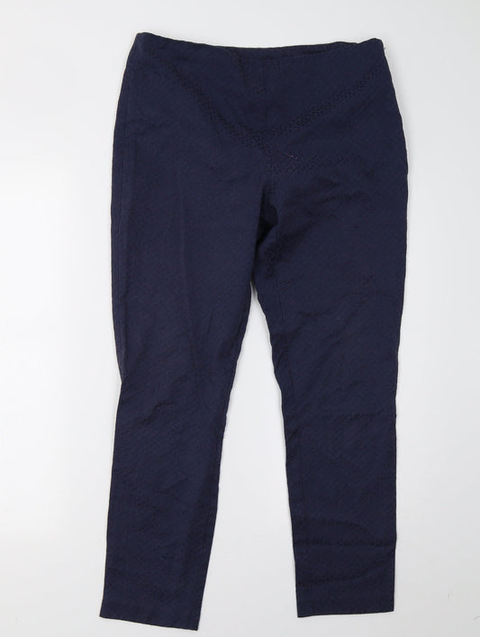 F&F Womens Blue   Trousers  Size 12 L29 in