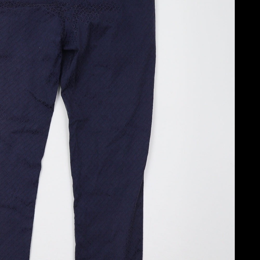 F&F Womens Blue   Trousers  Size 12 L29 in