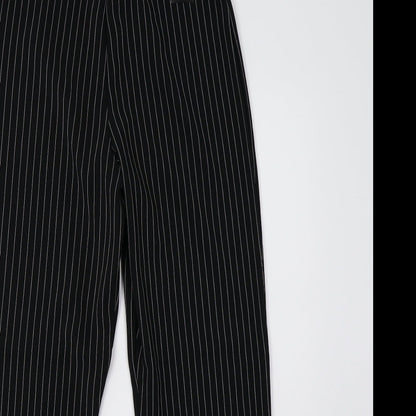 gloss Womens White Striped  Trousers  Size 8 L24 in
