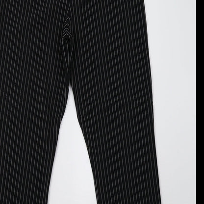 gloss Womens White Striped  Trousers  Size 8 L24 in