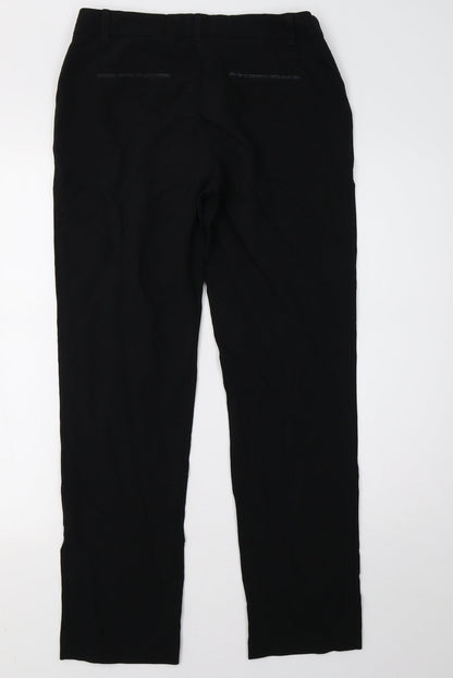 Womens UK Size 8 NEXT Regular Fit  Black Trousers