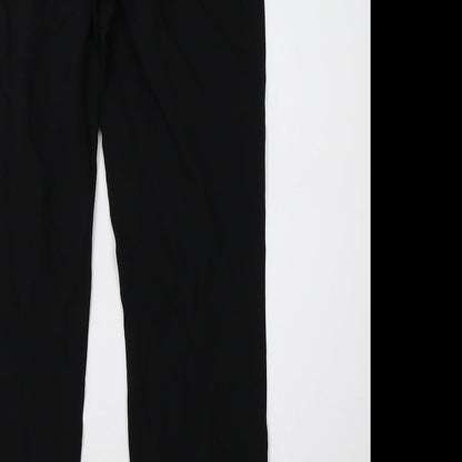 Womens UK Size 8 NEXT Regular Fit  Black Trousers