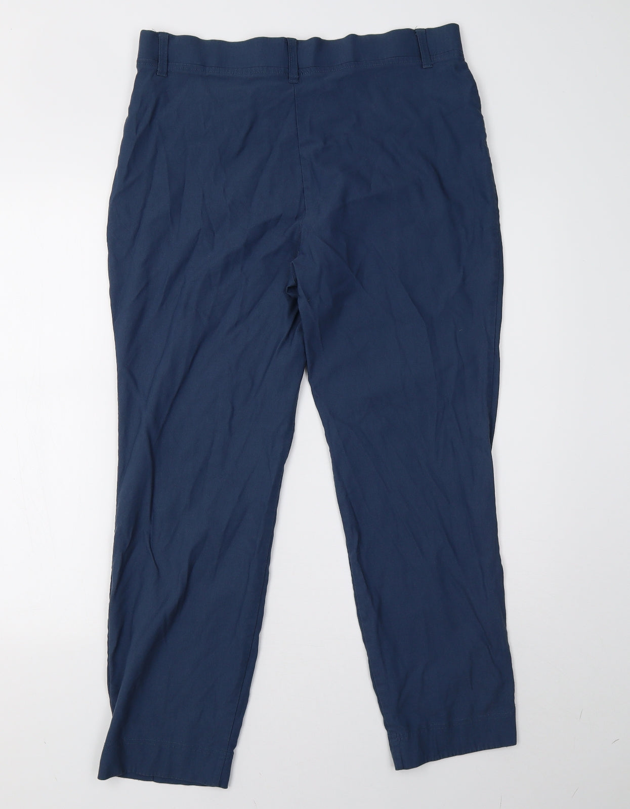 Womens UK Size 14 canda Regular Fit  Blue Trousers