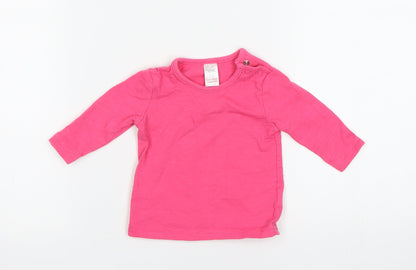 NEXT Baby Pink   Basic T-Shirt Size 0-3 Months