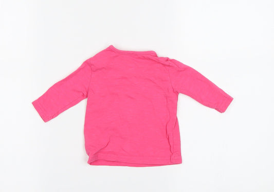 NEXT Baby Pink   Basic T-Shirt Size 0-3 Months