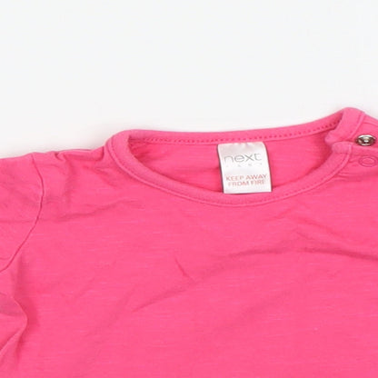NEXT Baby Pink   Basic T-Shirt Size 0-3 Months
