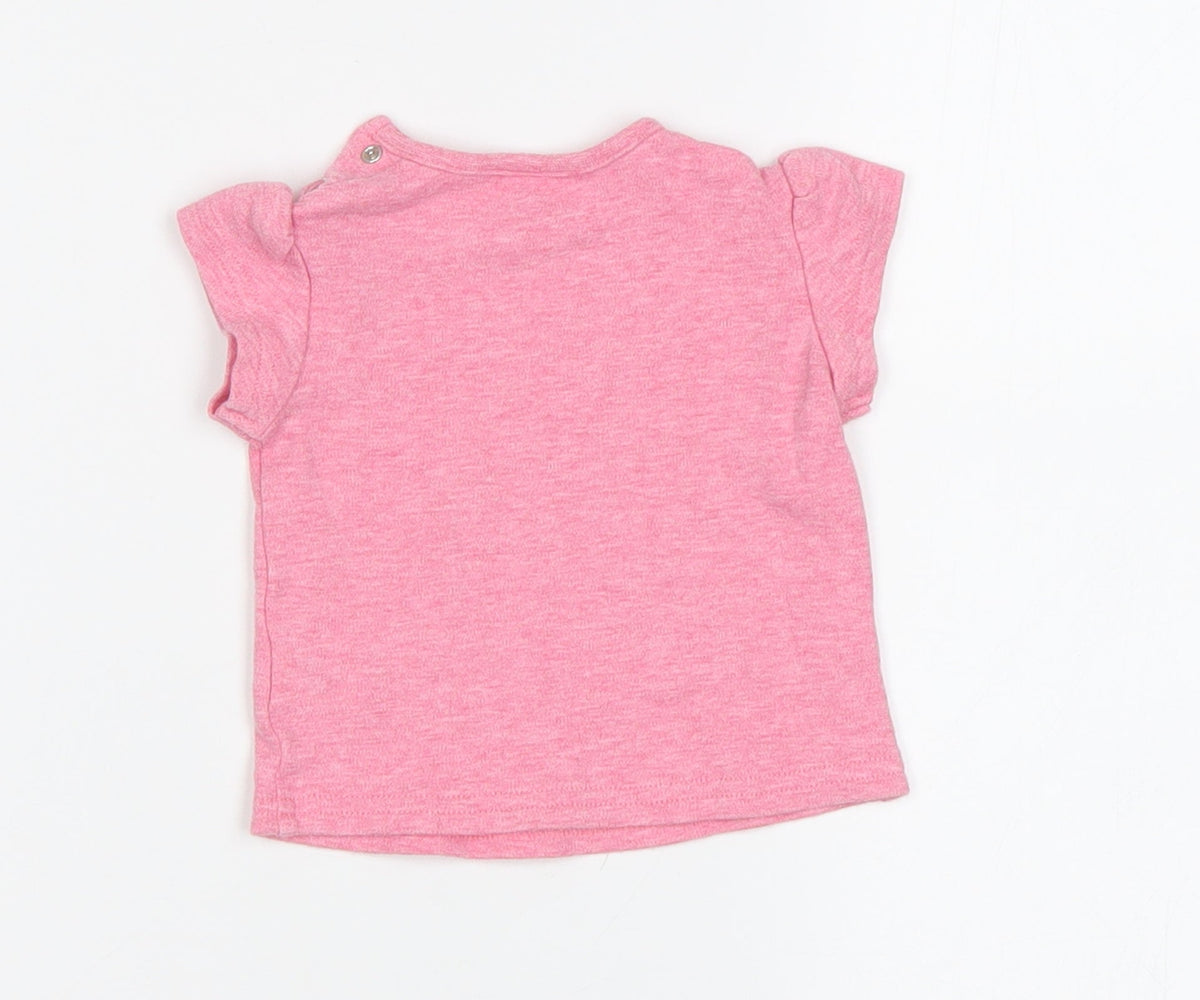 NEXT Baby Pink   Basic Polo Size 0-3 Months