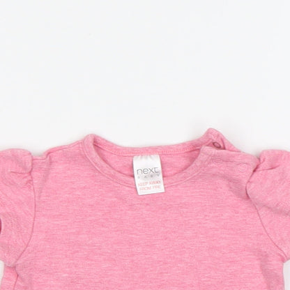 NEXT Baby Pink   Basic Polo Size 0-3 Months