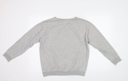 Lefties Womens Grey   Pullover Sweatshirt Size L  - NYC