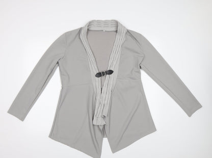 Womens UK Size L Preworn Grey Jacket