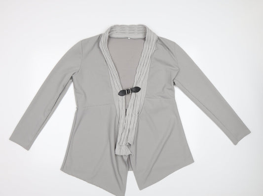 Womens UK Size L Preworn Grey Jacket