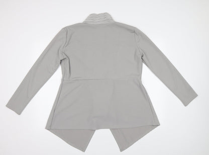 Womens UK Size L Preworn Grey Jacket