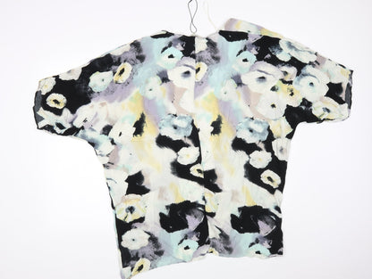 Papaya Womens Multicoloured Floral  Basic Blouse Size M