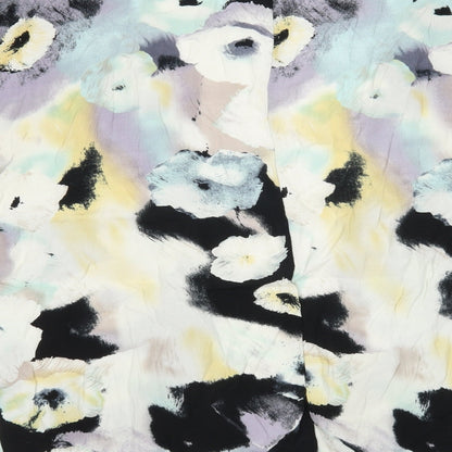 Papaya Womens Multicoloured Floral  Basic Blouse Size M