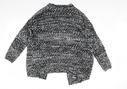 Womens UK Size M Papaya Multicoloured Cardigan Jumper