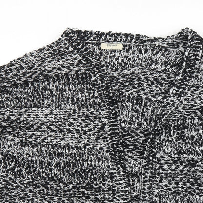 Womens UK Size M Papaya Multicoloured Cardigan Jumper
