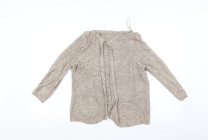 Womens UK Size 12 Marks and Spencer Beige Pullover Jumper