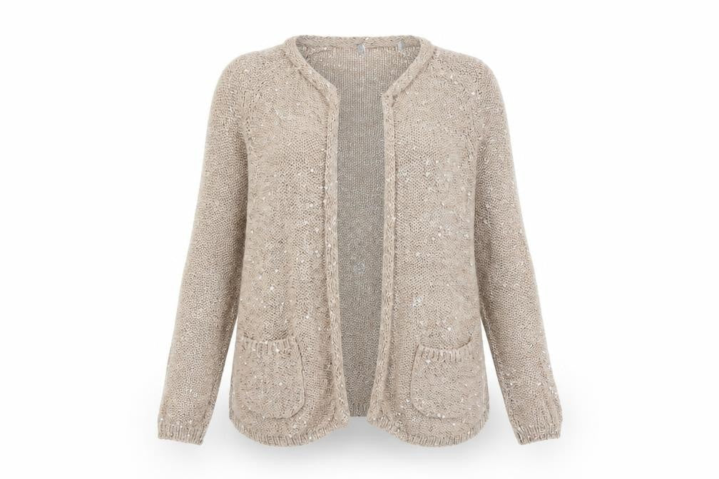 Womens UK Size 12 Marks and Spencer Beige Pullover Jumper
