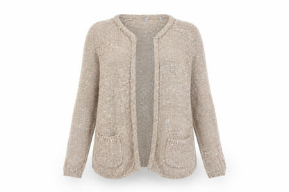 Womens UK Size 12 Marks and Spencer Beige Pullover Jumper