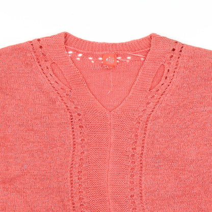 Miss Womens Pink   Pullover Jumper Size M