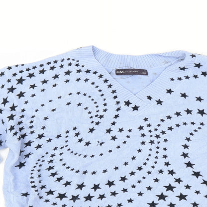 Womens UK Size 12 Marks and Spencer Multicoloured Pullover Jumper