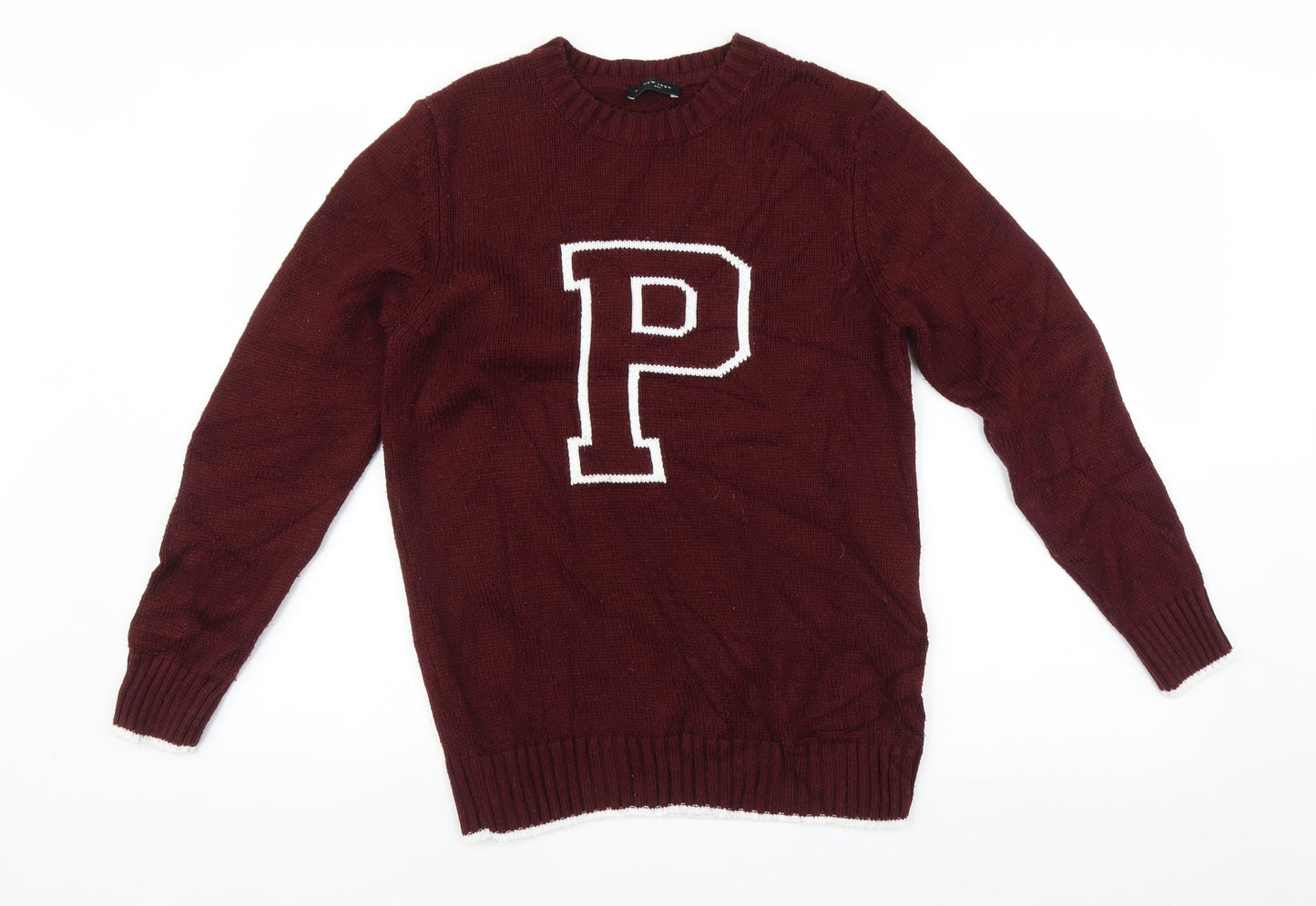 New Look Mens Multicoloured   Pullover Jumper Size S  - P