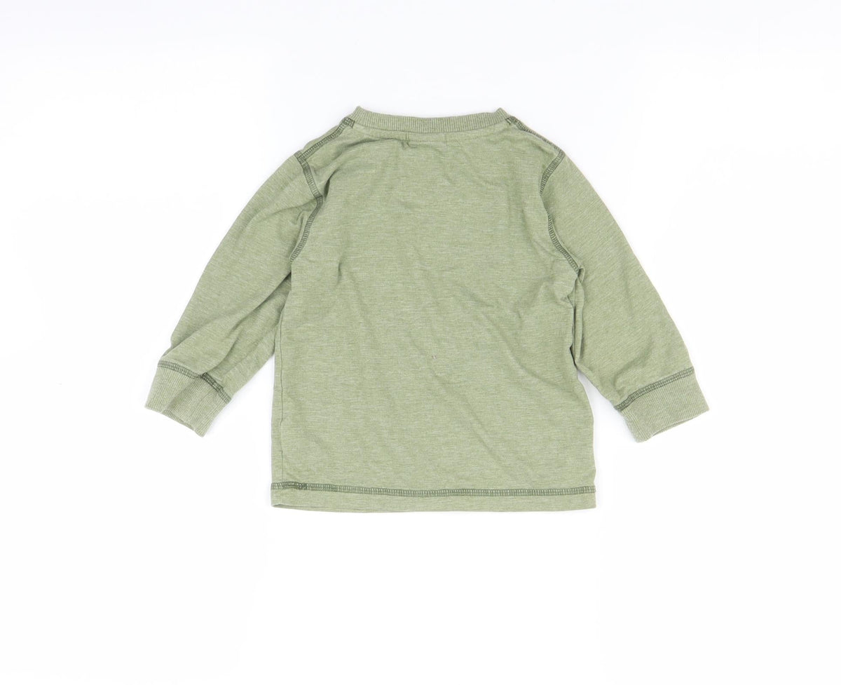 Next Baby Green   Basic T-Shirt Size 12-18 Months