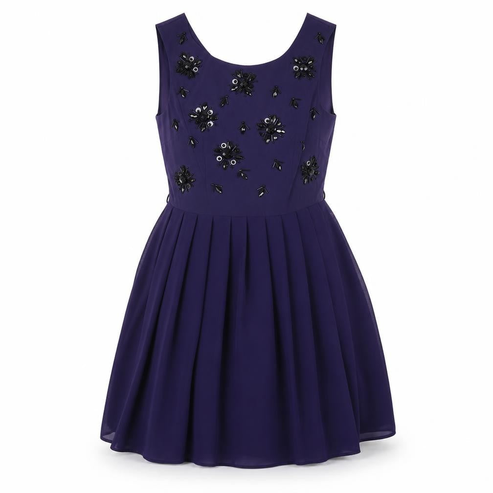 NEXT Womens Purple   Fit & Flare  Size 8
