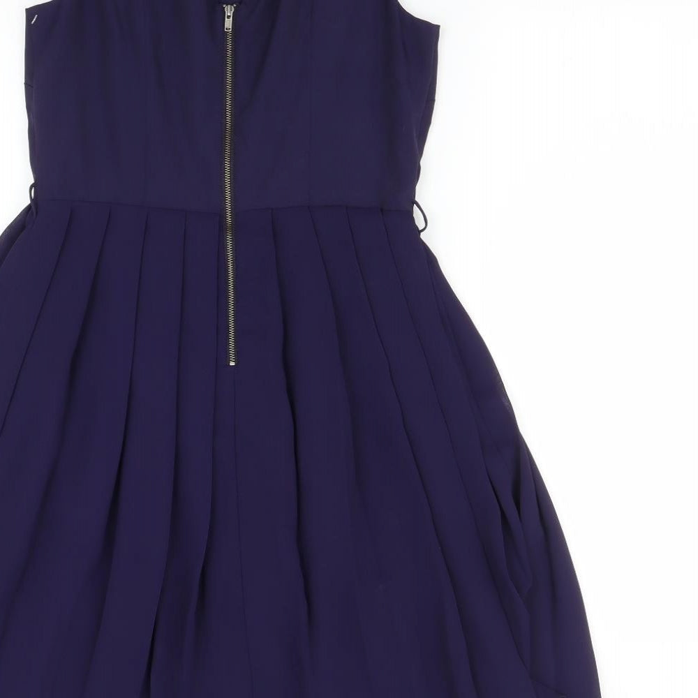 NEXT Womens Purple   Fit & Flare  Size 8