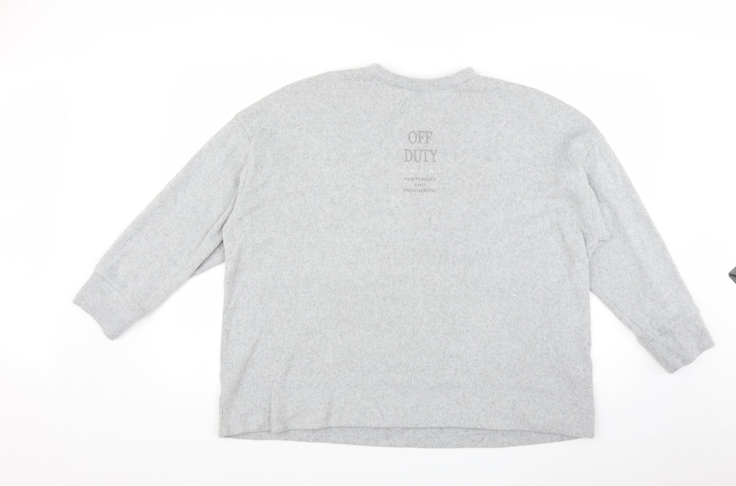 F&F Womens Grey   Pullover Jumper Size M