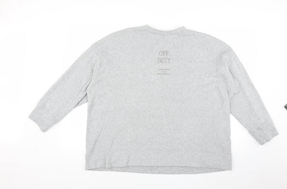 F&F Womens Grey   Pullover Jumper Size M