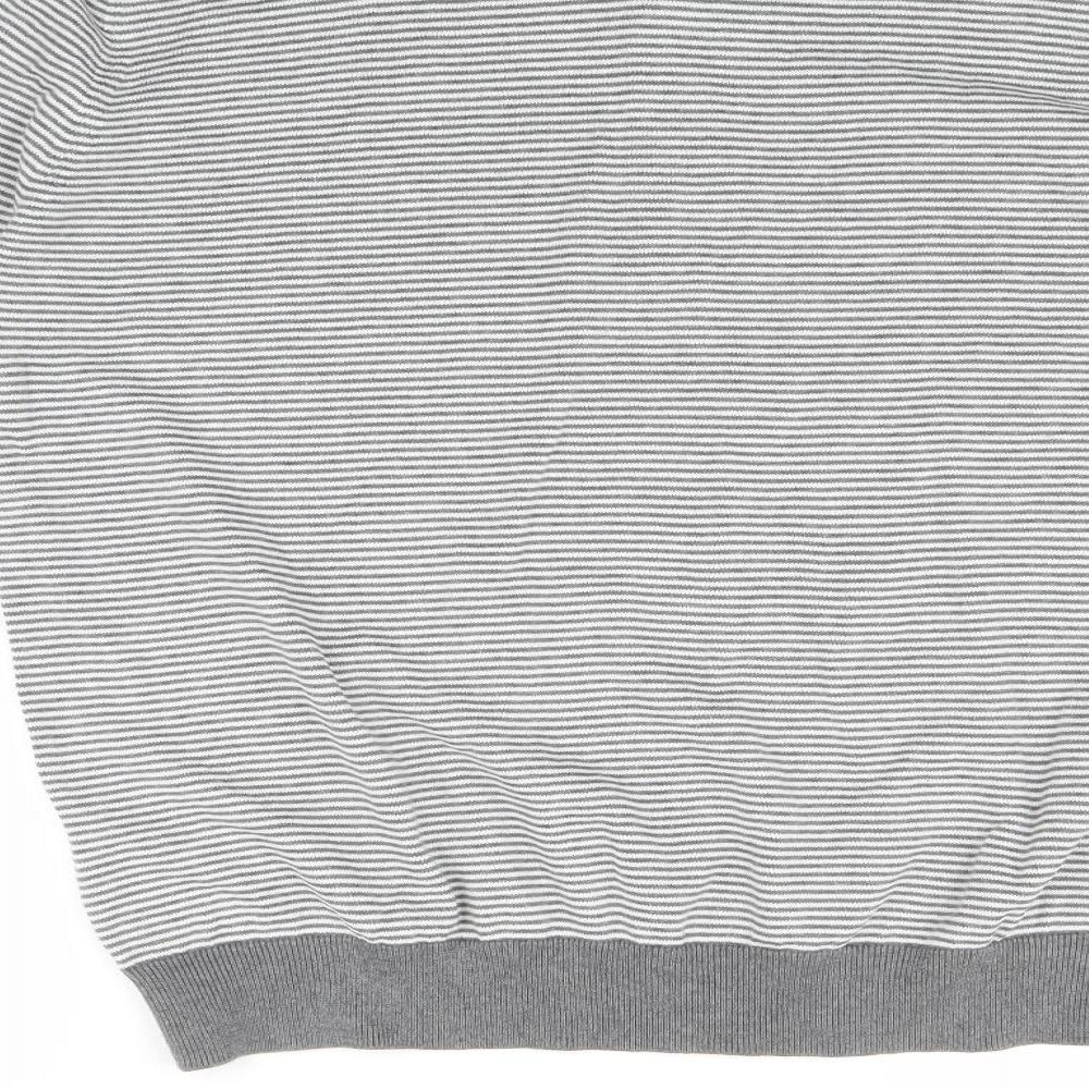 Burton Mens Multicoloured Striped  Pullover Jumper Size XL