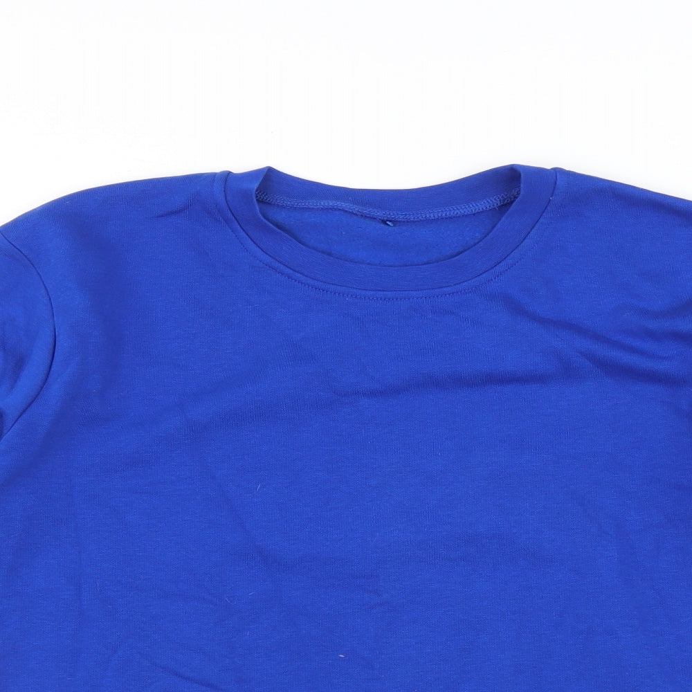 George Boys Blue   Pullover Sweatshirt Size 13-14 Years